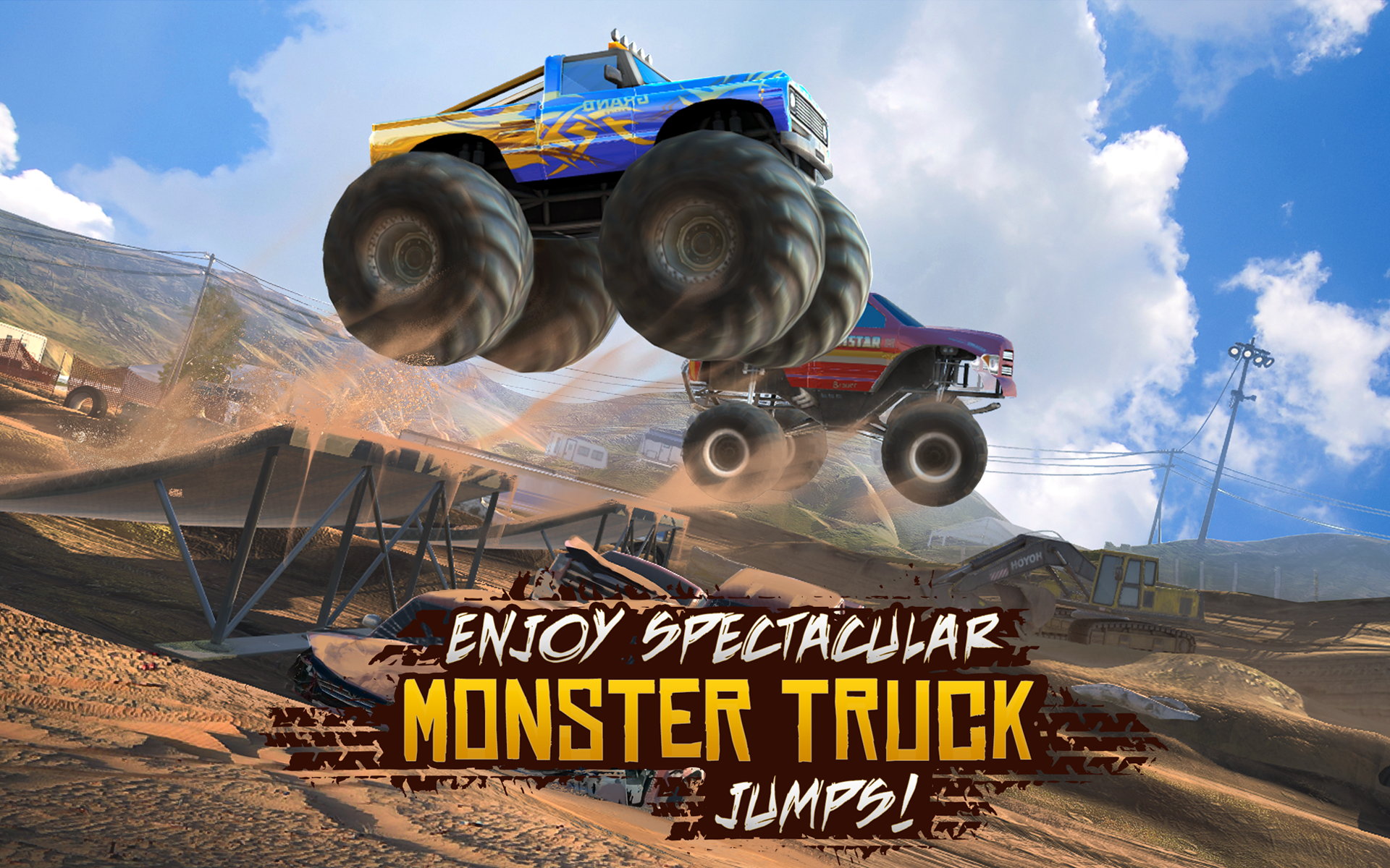 Racing Xtreme 2: Monster Truck Game Screenshot