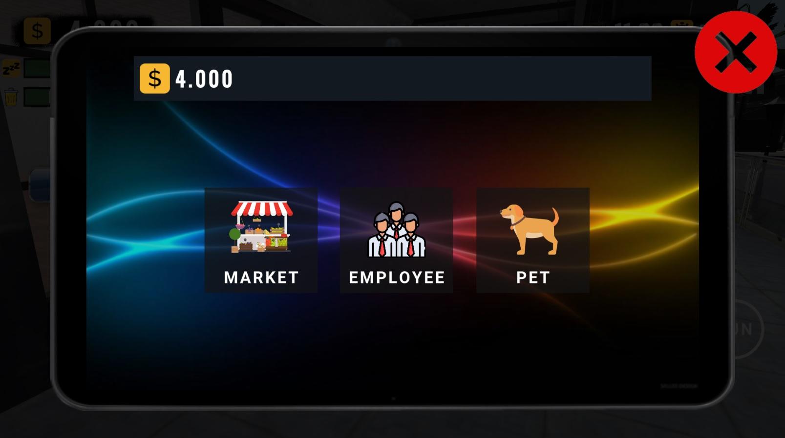 Screenshot of Market Simulator 2024