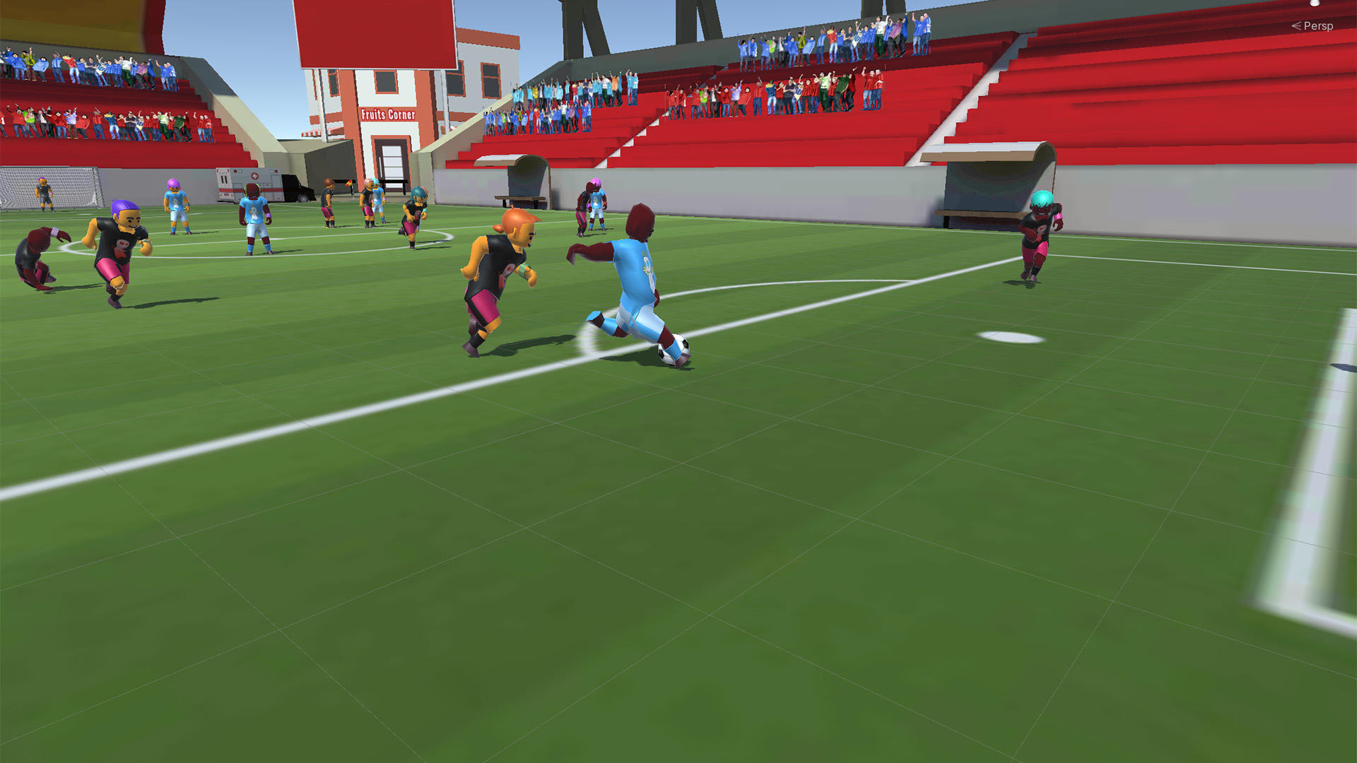 Screenshot of Random Soccer