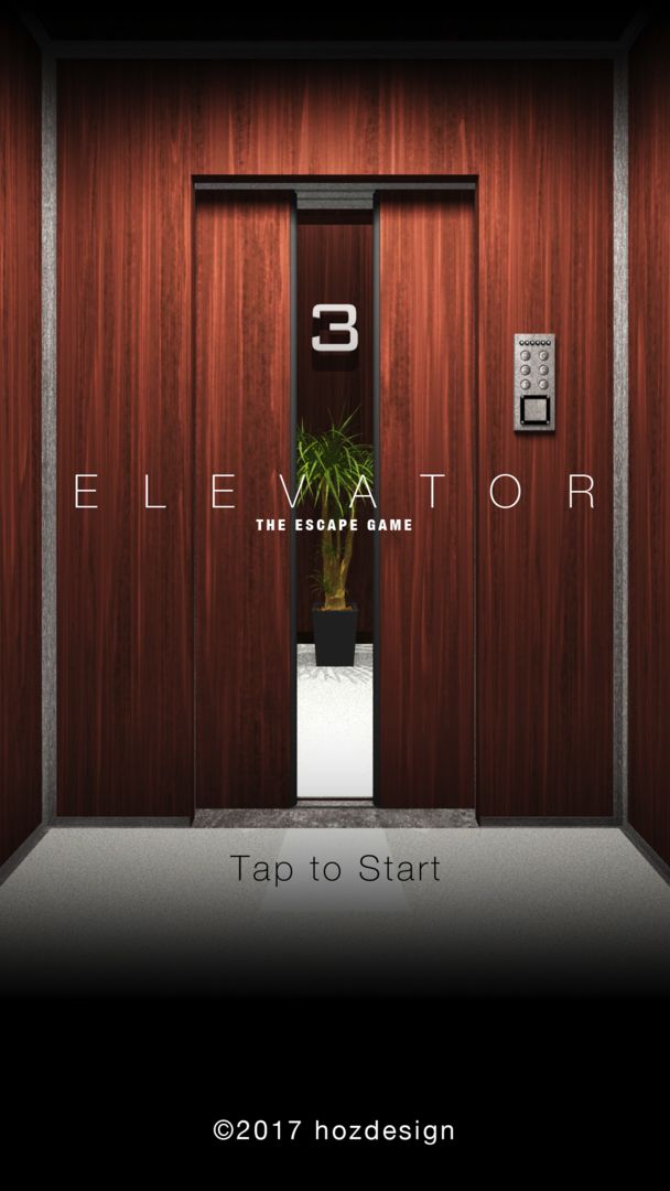 Screenshot of Escape Game "ELEVATOR"