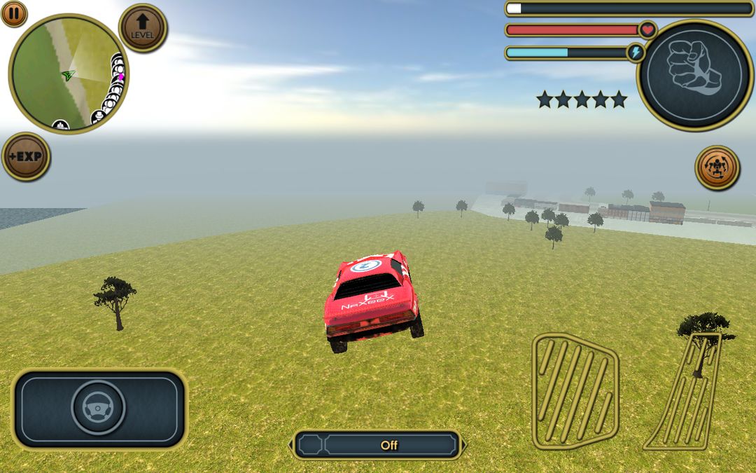 Screenshot of Racing Car Robot