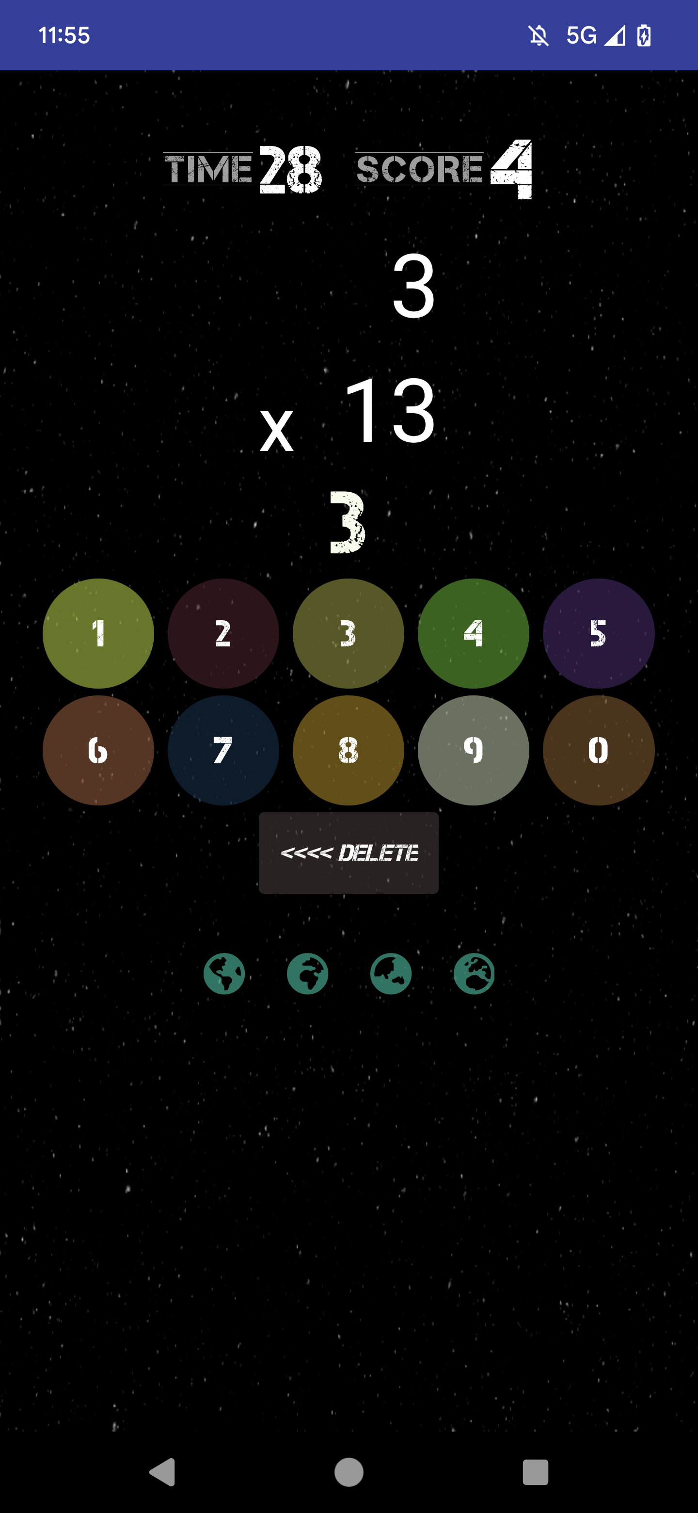 Screenshot 7 of 60 Second Math Multiply Game 