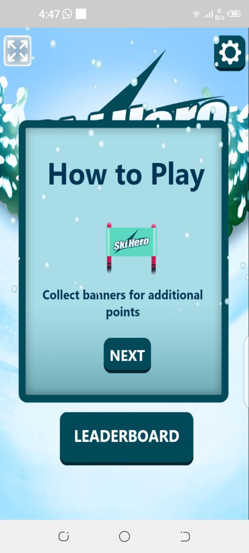 Super Ski screenshot game