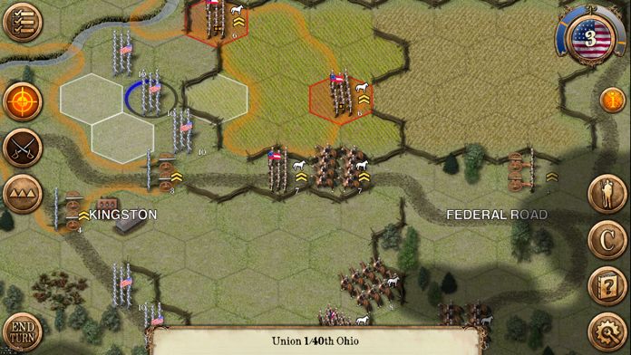 Screenshot of Chickamauga Battles