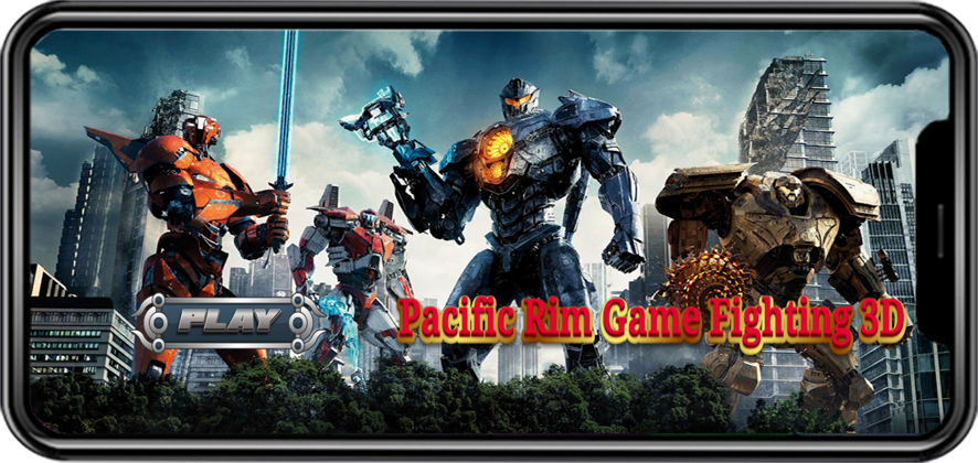 Pacific Rim Game Fighting 3D ゲームのスクリーンショット