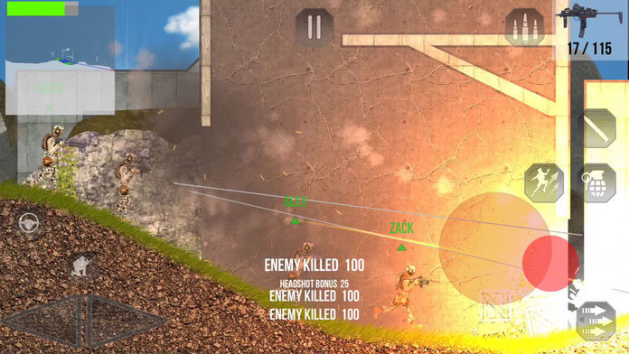 Armed Combat - Fast-paced Military Shooter 遊戲截圖