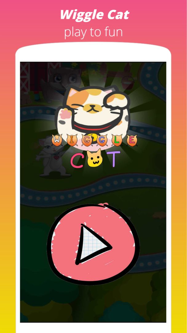 Wiggle Cat -  Free Connect Match 3 Game ภาพหน้าจอเกม