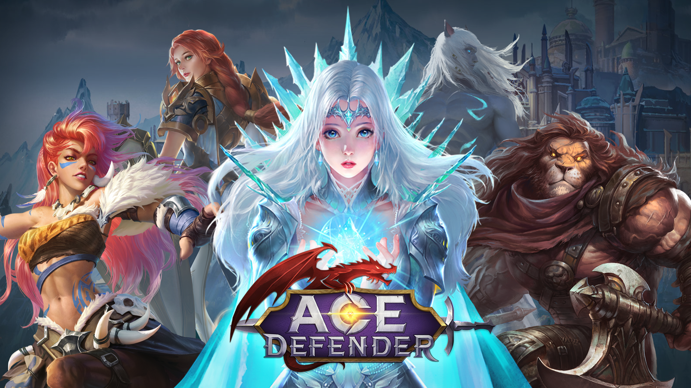 Screenshot 1 of Ace Defender: สงครามมังกร 2.5.4