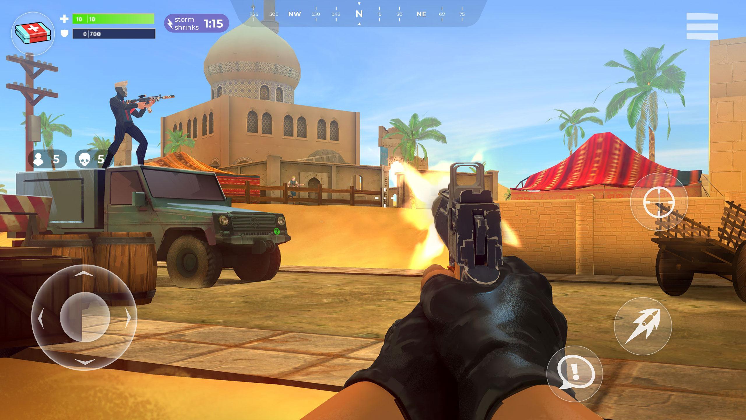 Screenshot 1 of FightNight Королевская битва: FPS 0.6.0