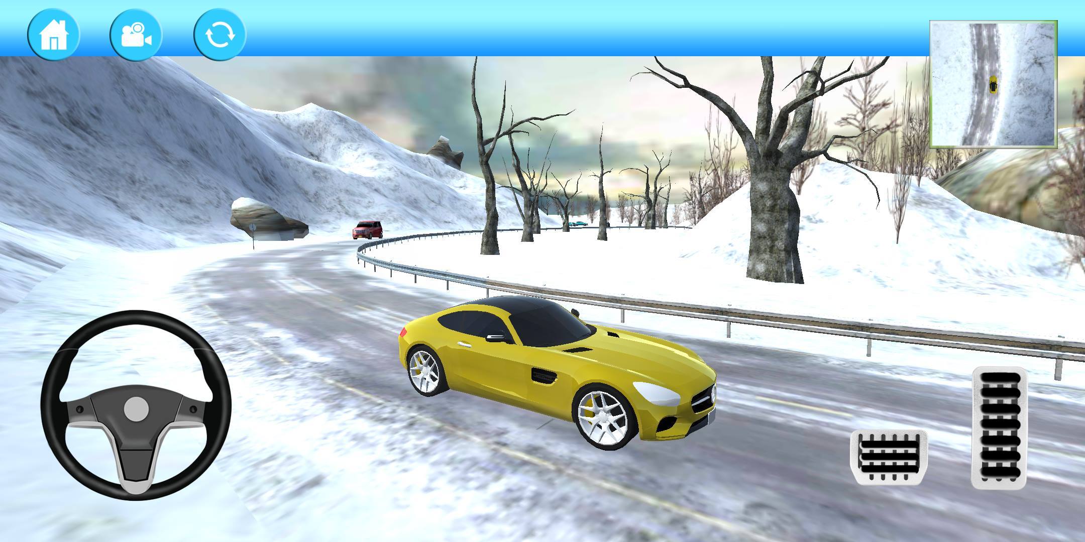 AMG GTR Simulator Game Screenshot