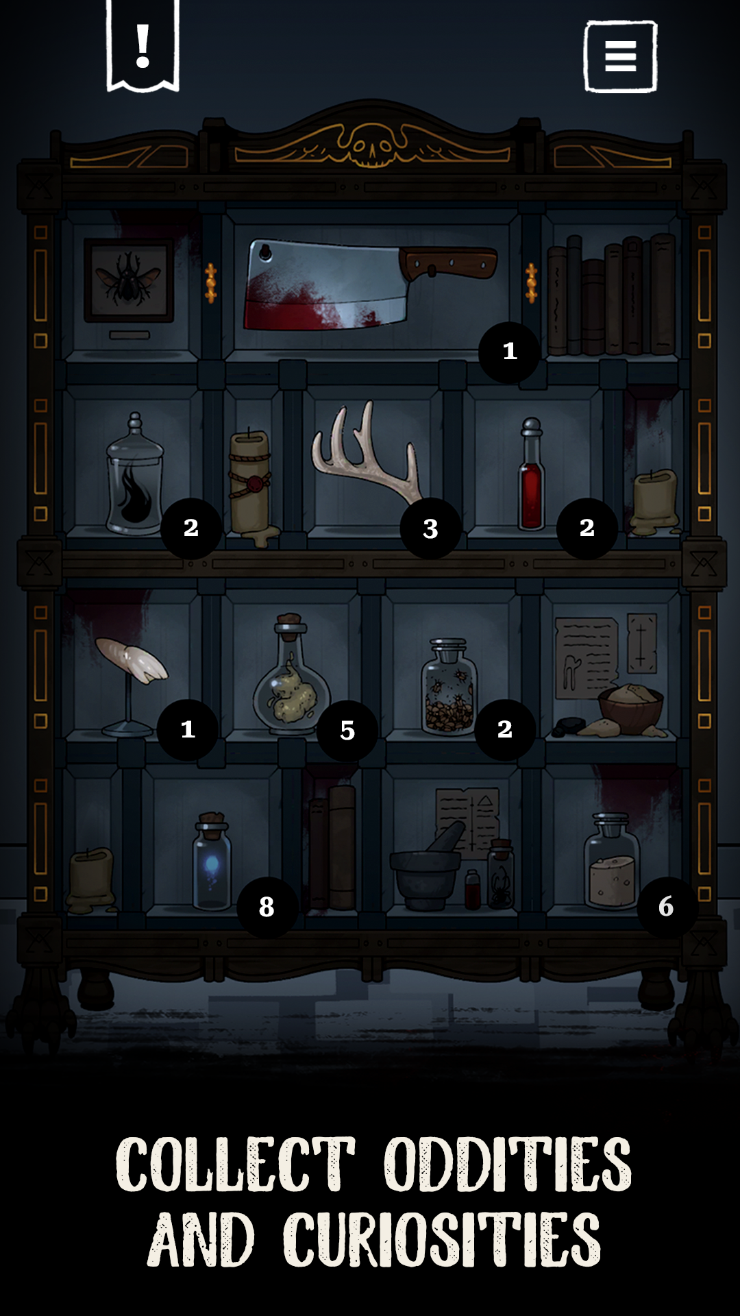 My Little Blood Cult *Spooky* Game Screenshot