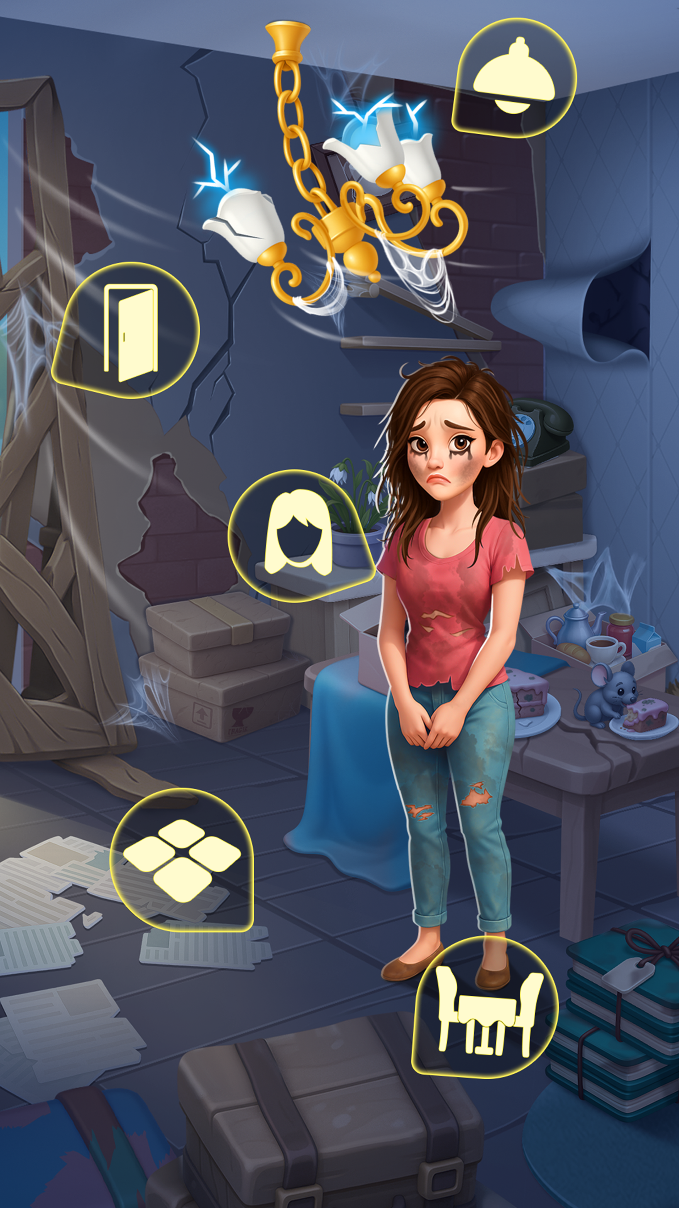 Merge & Cook: Cooking Makeover Game Screenshot