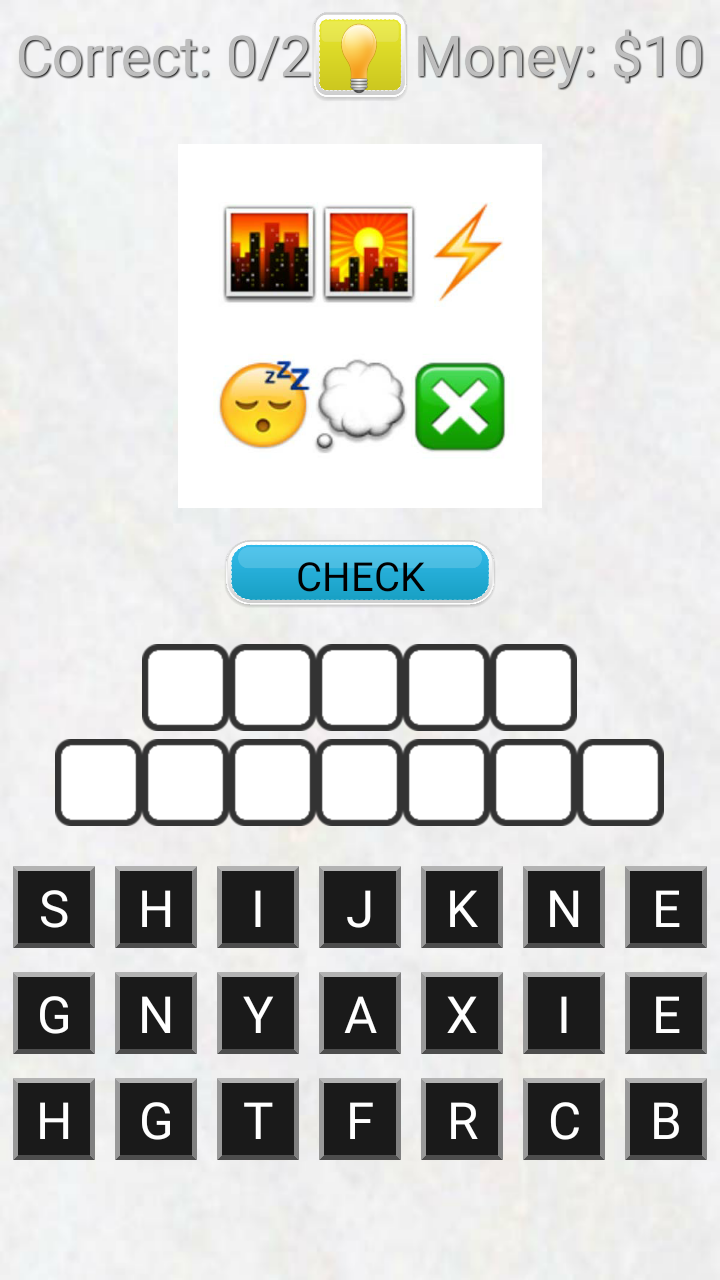 One Direction Emoji Songs Quiz Game Screenshot