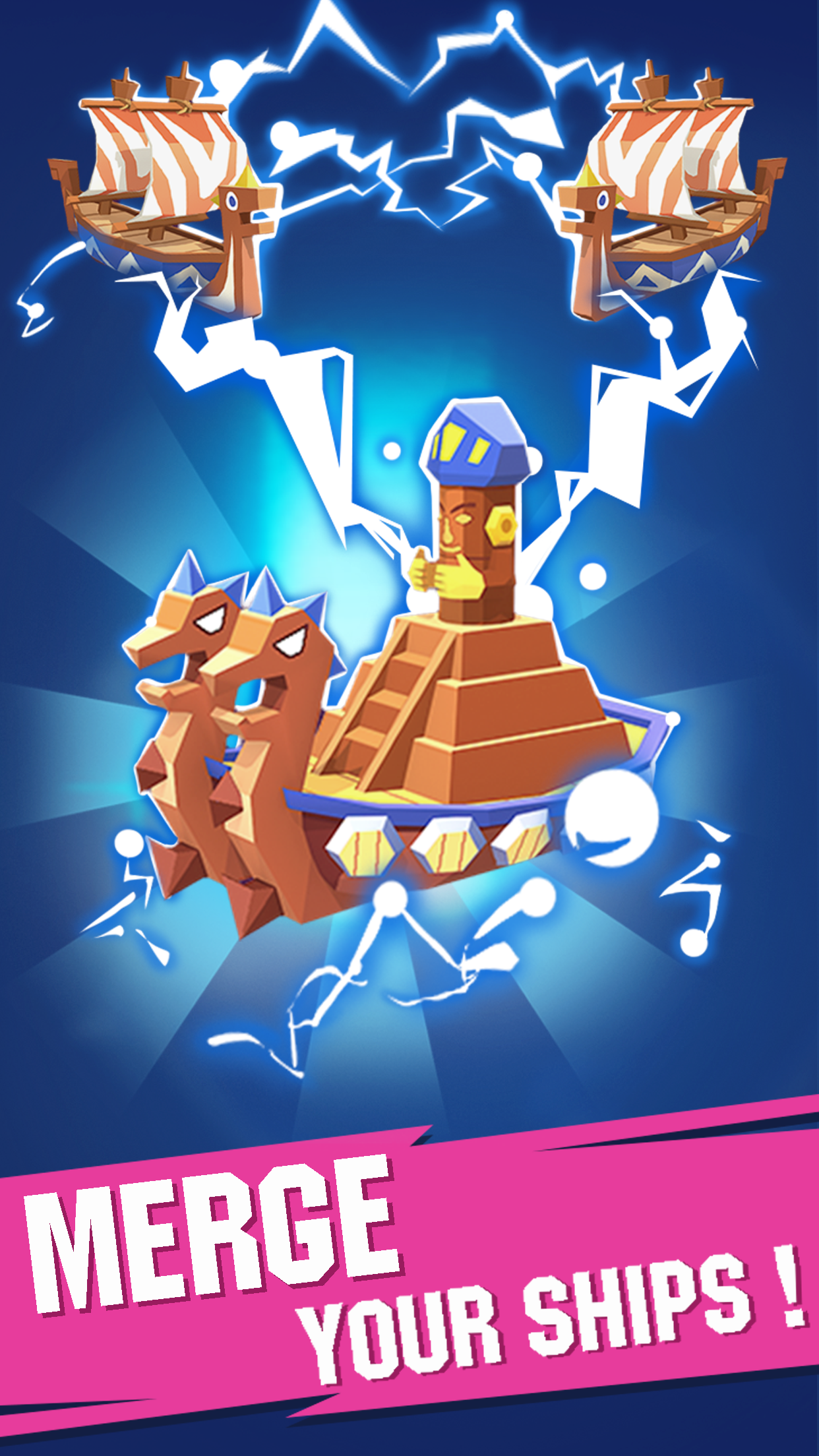 Ship Merger Game Screenshot