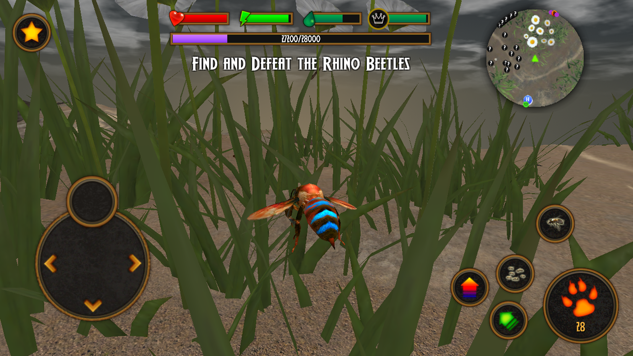 Honey Bee Simulator ภาพหน้าจอเกม