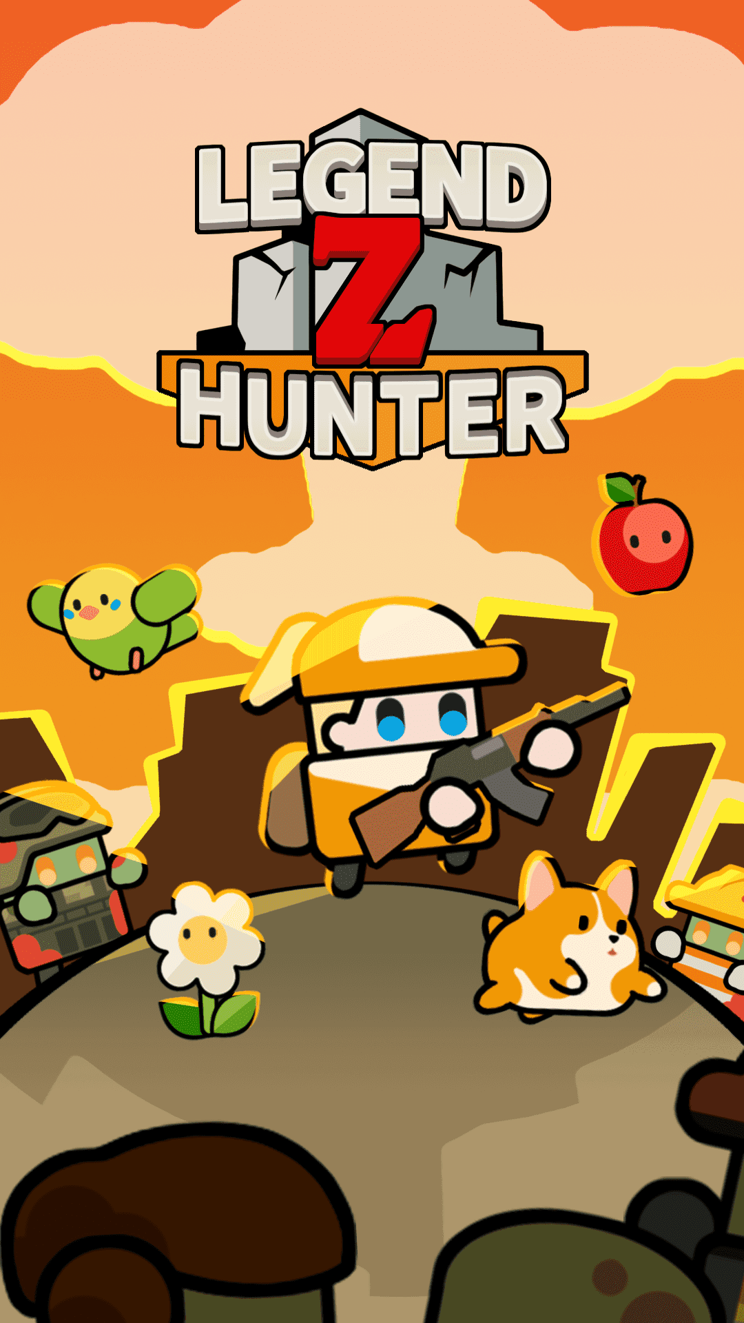 Legend Z Hunter : Idle RPG War Game Screenshot