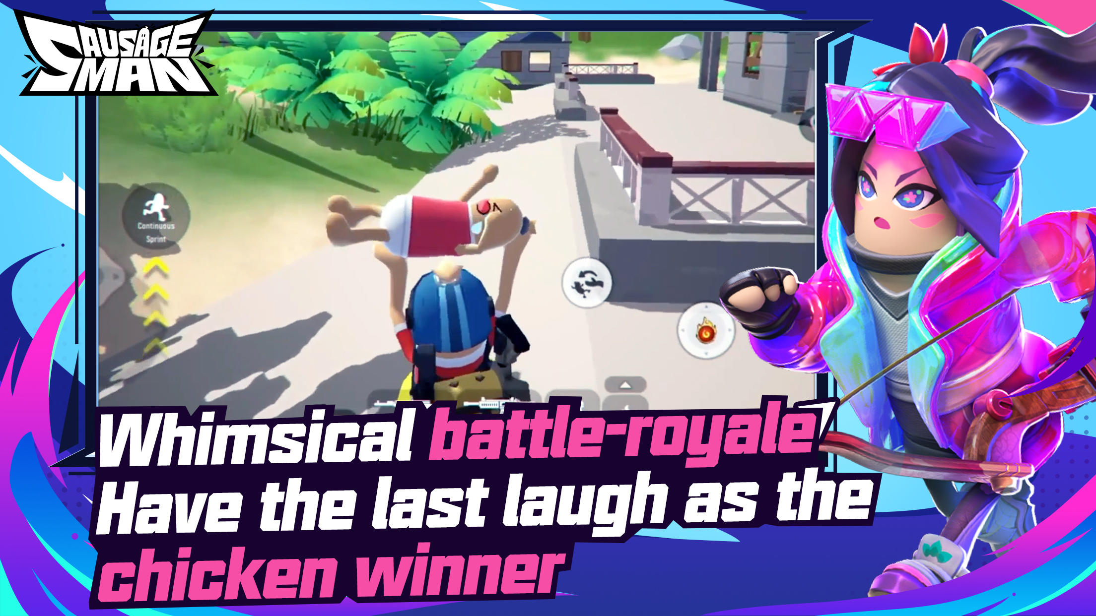 Sausage Man(Beta) Game Screenshot