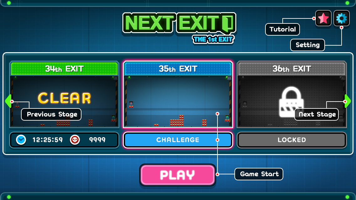 NextExit - THE 1st EXIT Dungeon Escape game Game Screenshot