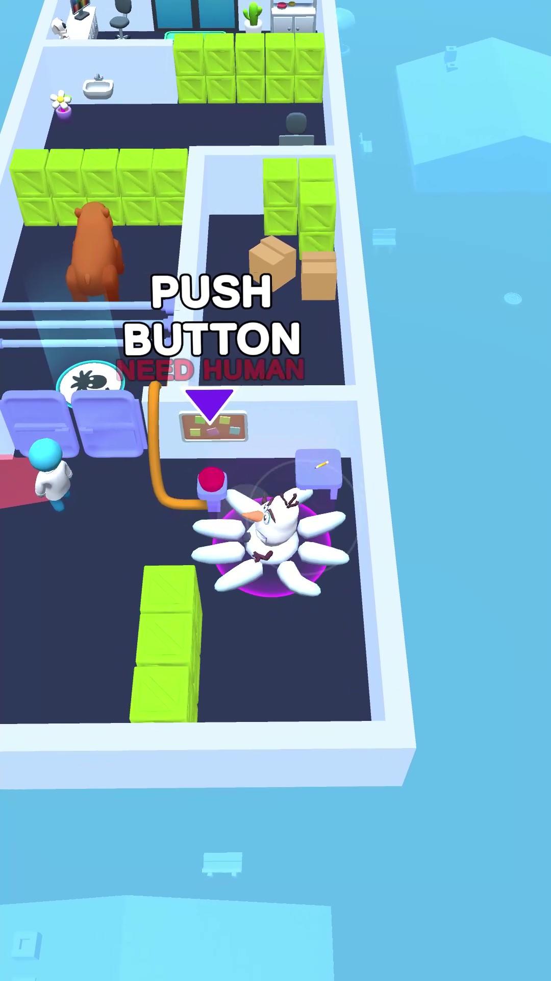 Invader octopus: Epic escape Game Screenshot