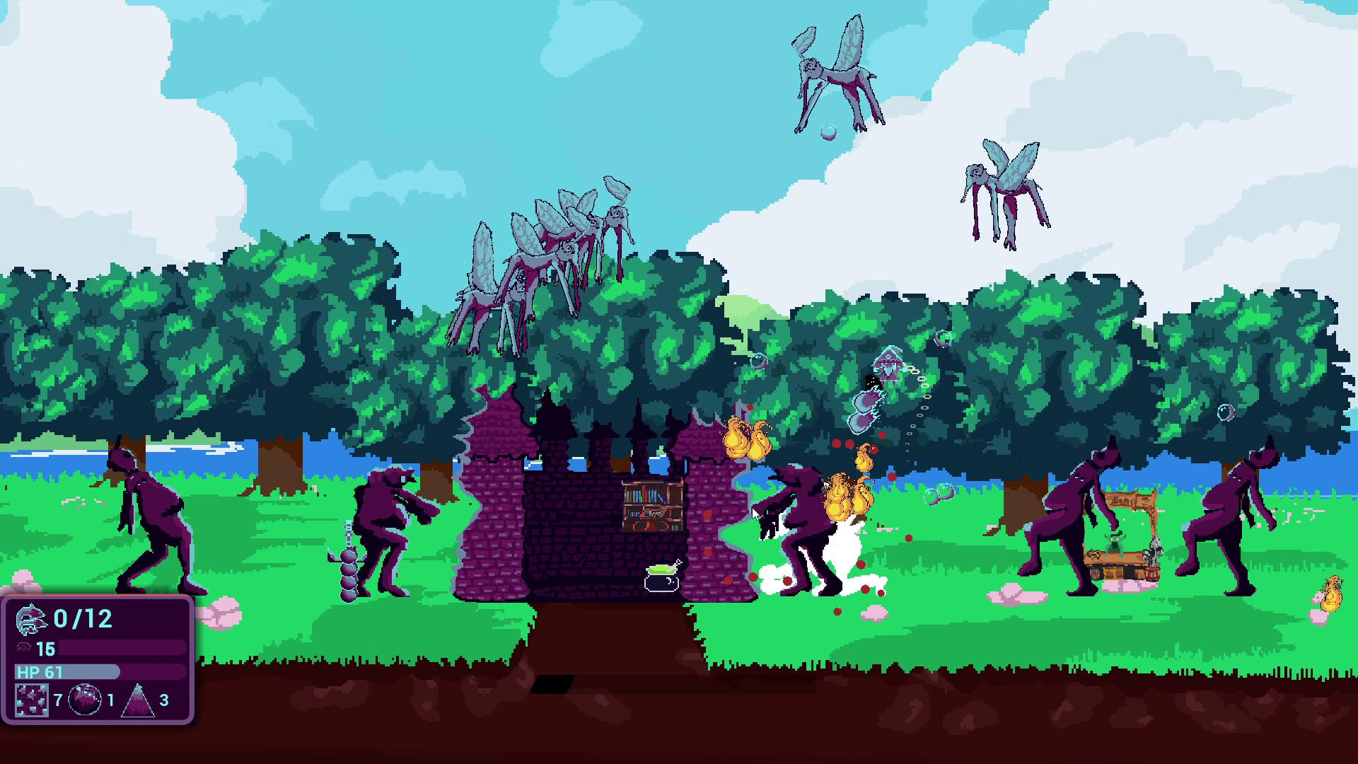 Crystal Storm Game Screenshot