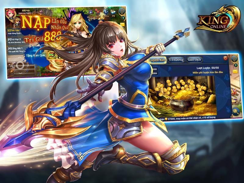 Cuplikan Layar Game King Online - Game Hàn Quốc