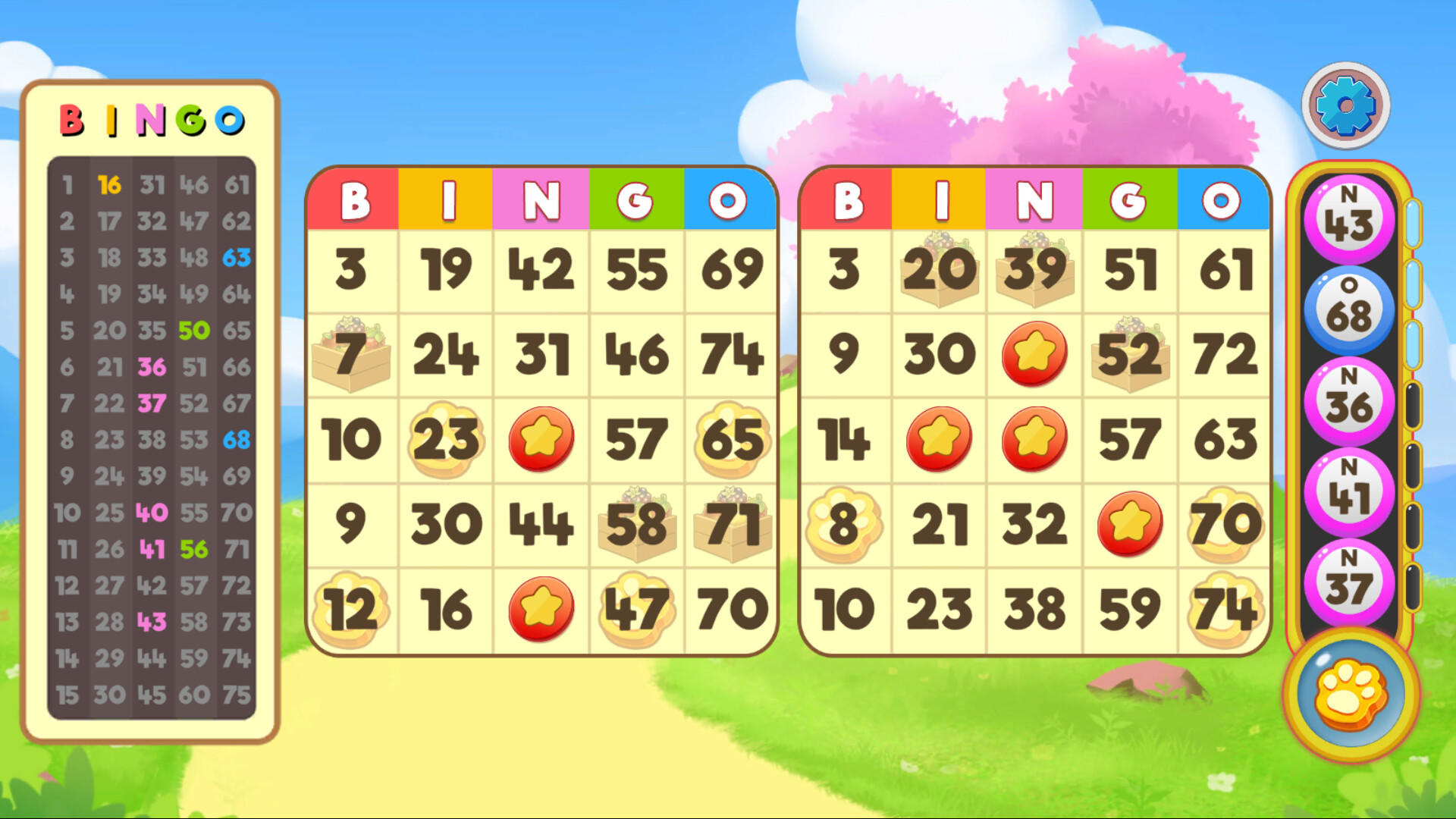 Bingo Pets - Save the Pets 게임 스크린샷