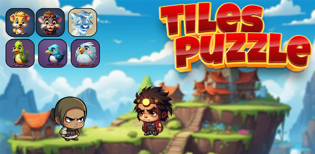 Screenshot dari video Tiles puzzle