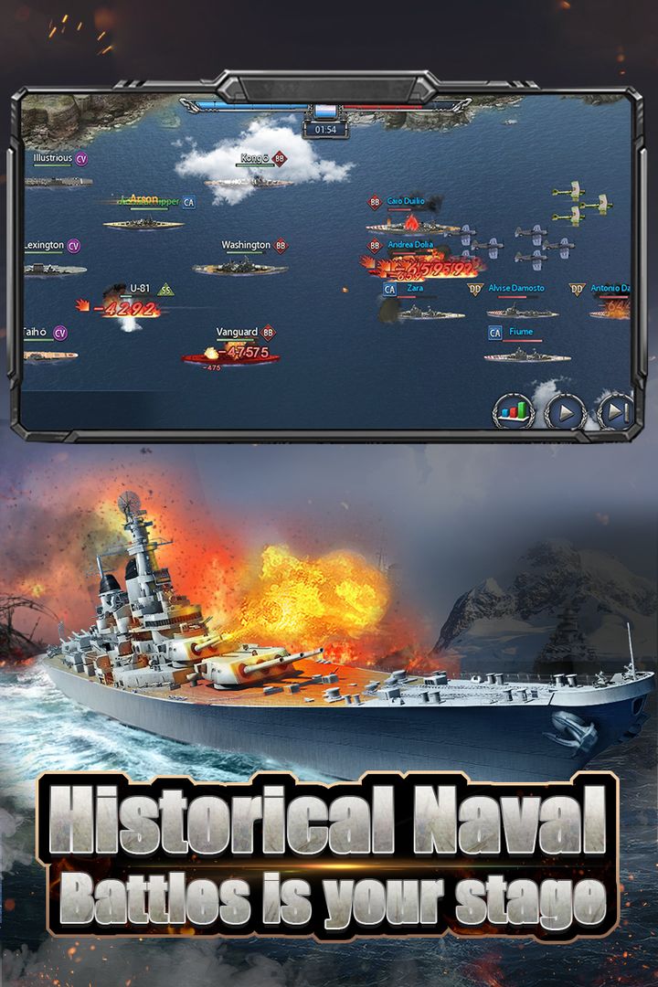 Marine Empire: Warship Battles遊戲截圖