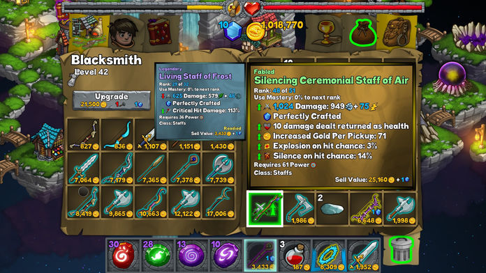 Screenshot of Rogue Wizards