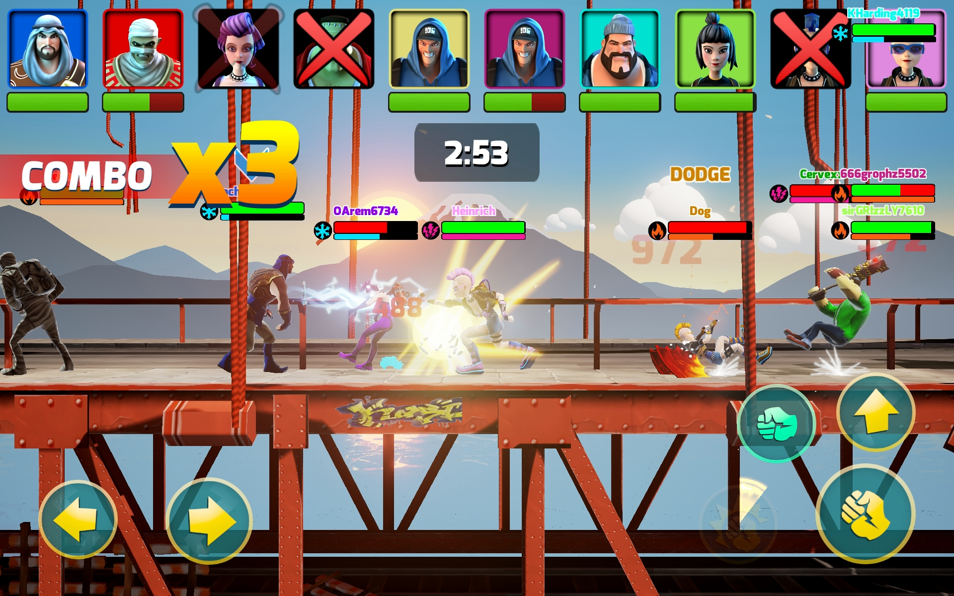 Mayhem Combat - Fighting Game Game Screenshot