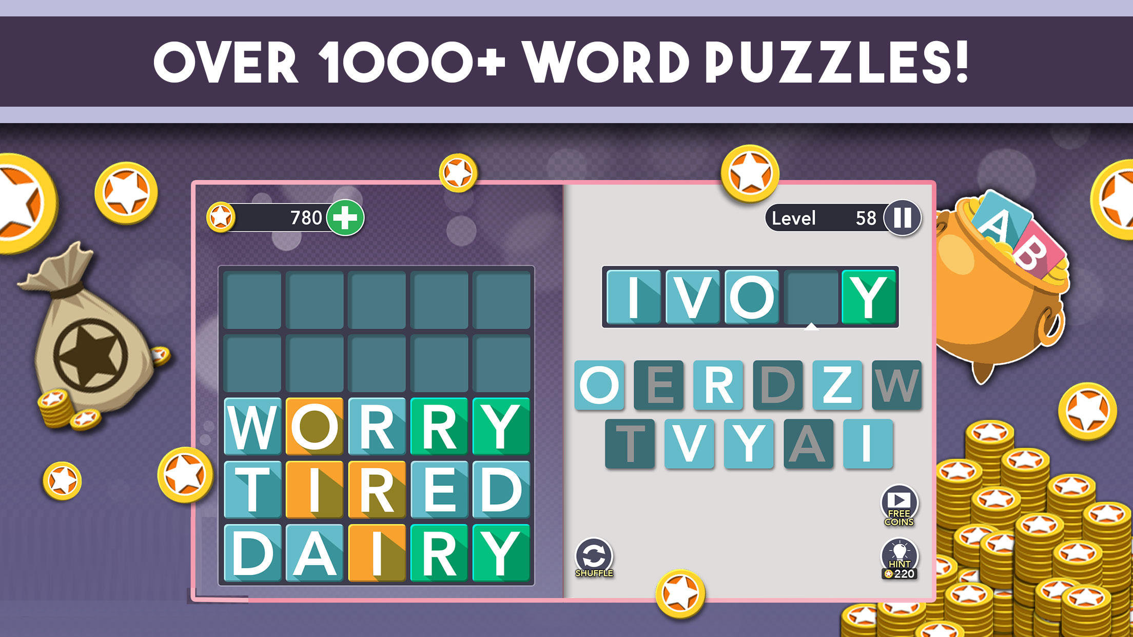 Wordlook - Guess The Word Game 게임 스크린 샷