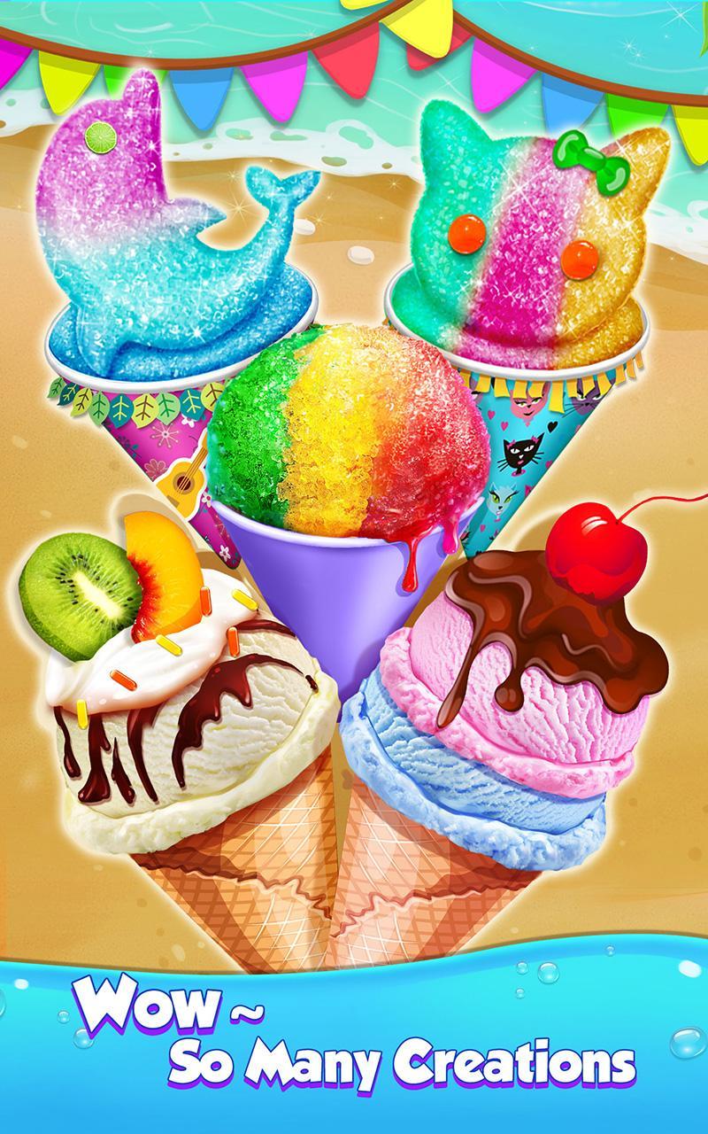 Summer Beach Food Party Game Screenshot