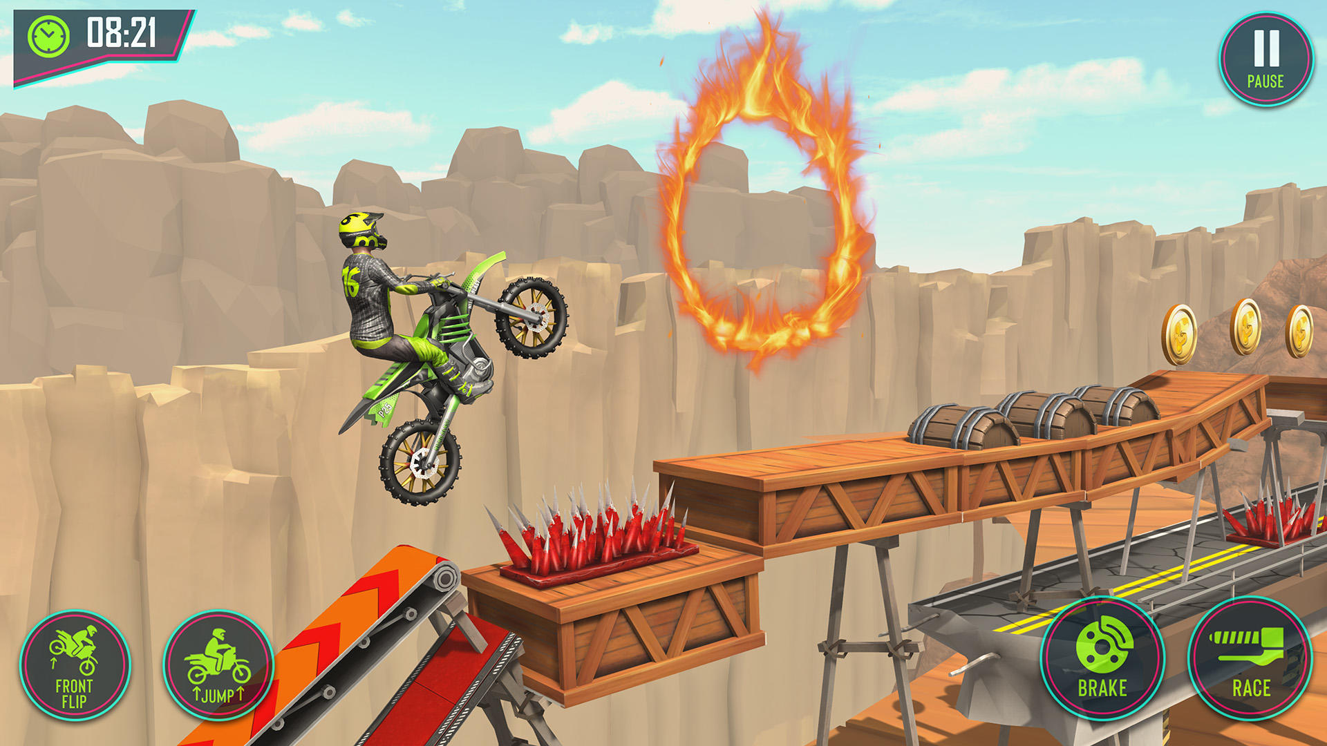 Bike Racing: 3D Bike Stunts screenshot game