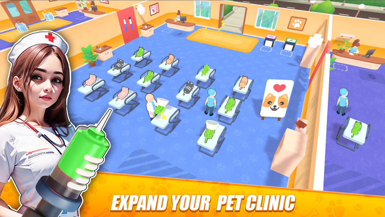 Pet Clinic Game – Doctor Games ภาพหน้าจอเกม