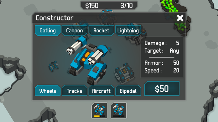 MechCom 3 - 3D RTS Game Screenshot