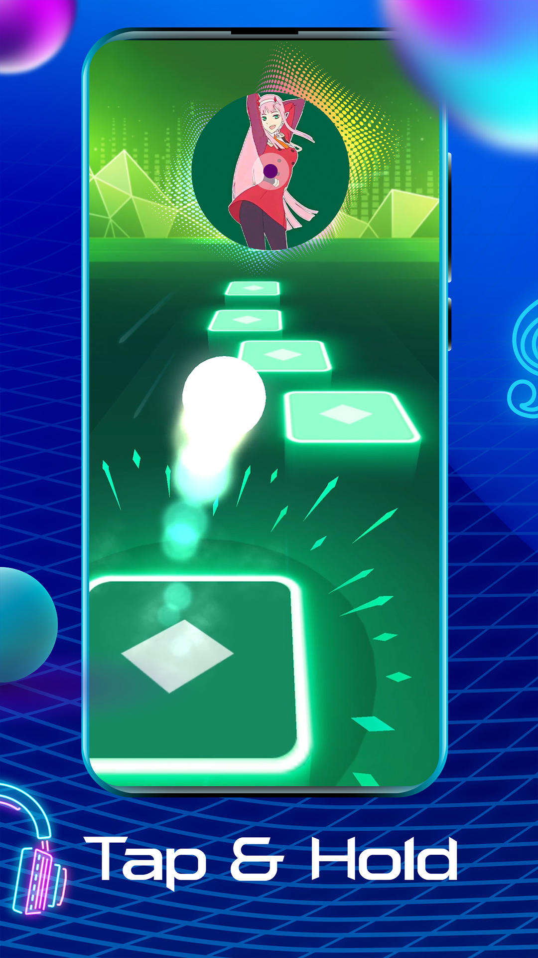 Tiles Hop Music & Ball Game Game Screenshot
