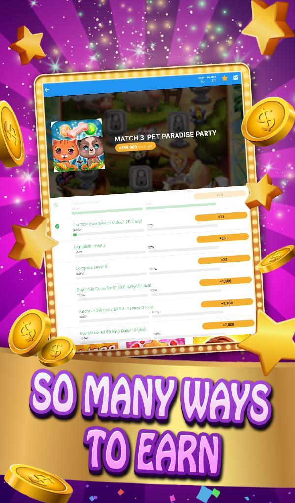 Match 3 App Rewards: Daily Game Rewards Game Screenshot