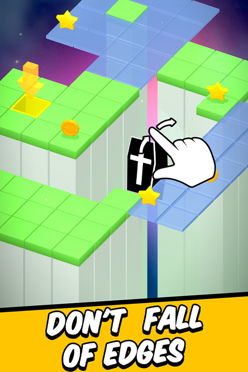 Rolling Blocks: Escape Puzzle Game Screenshot