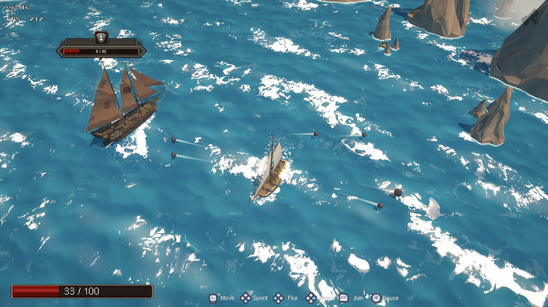 Seas of Rebellion 게임 스크린 샷