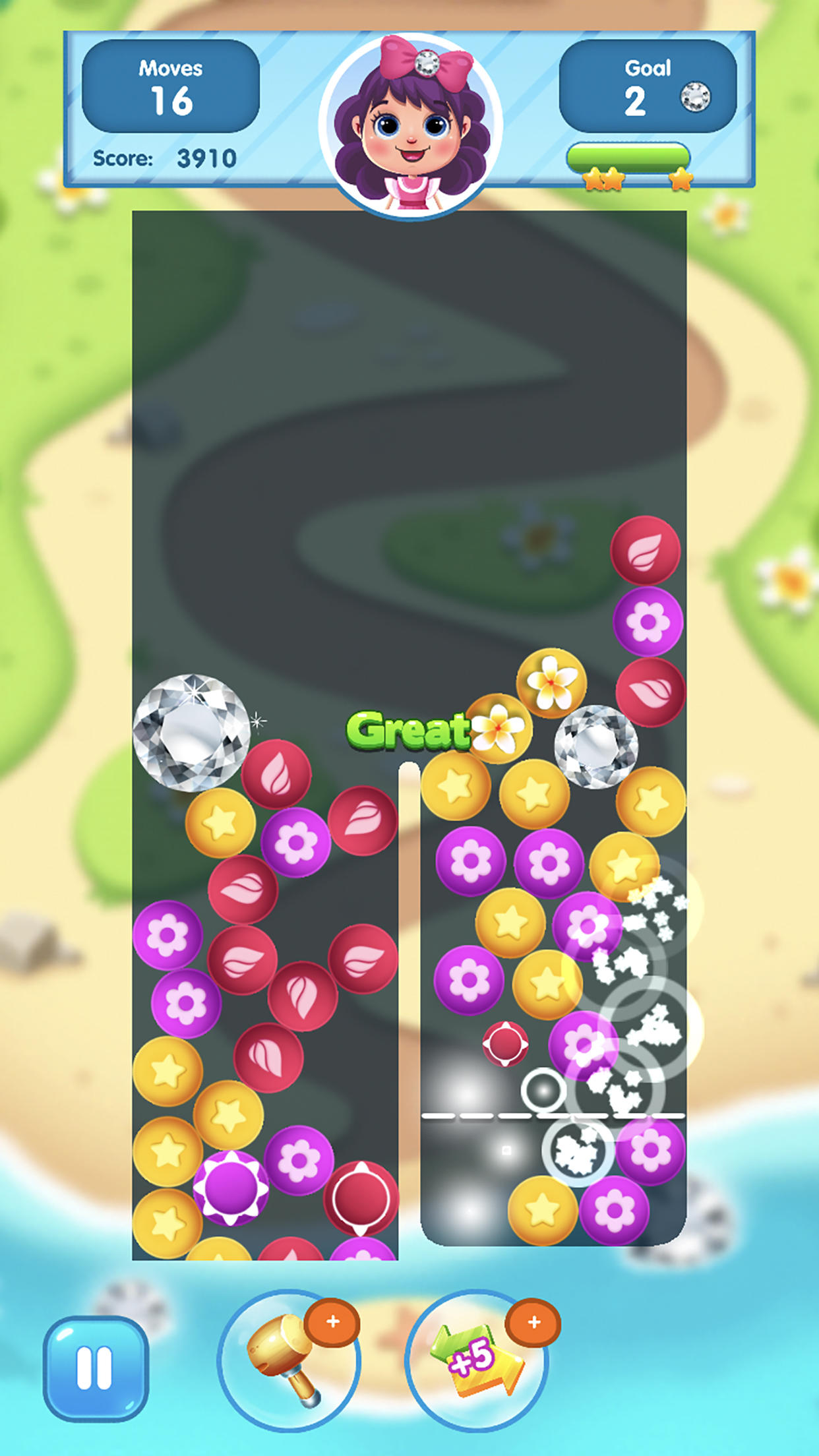 Cuplikan Layar Game 波波球