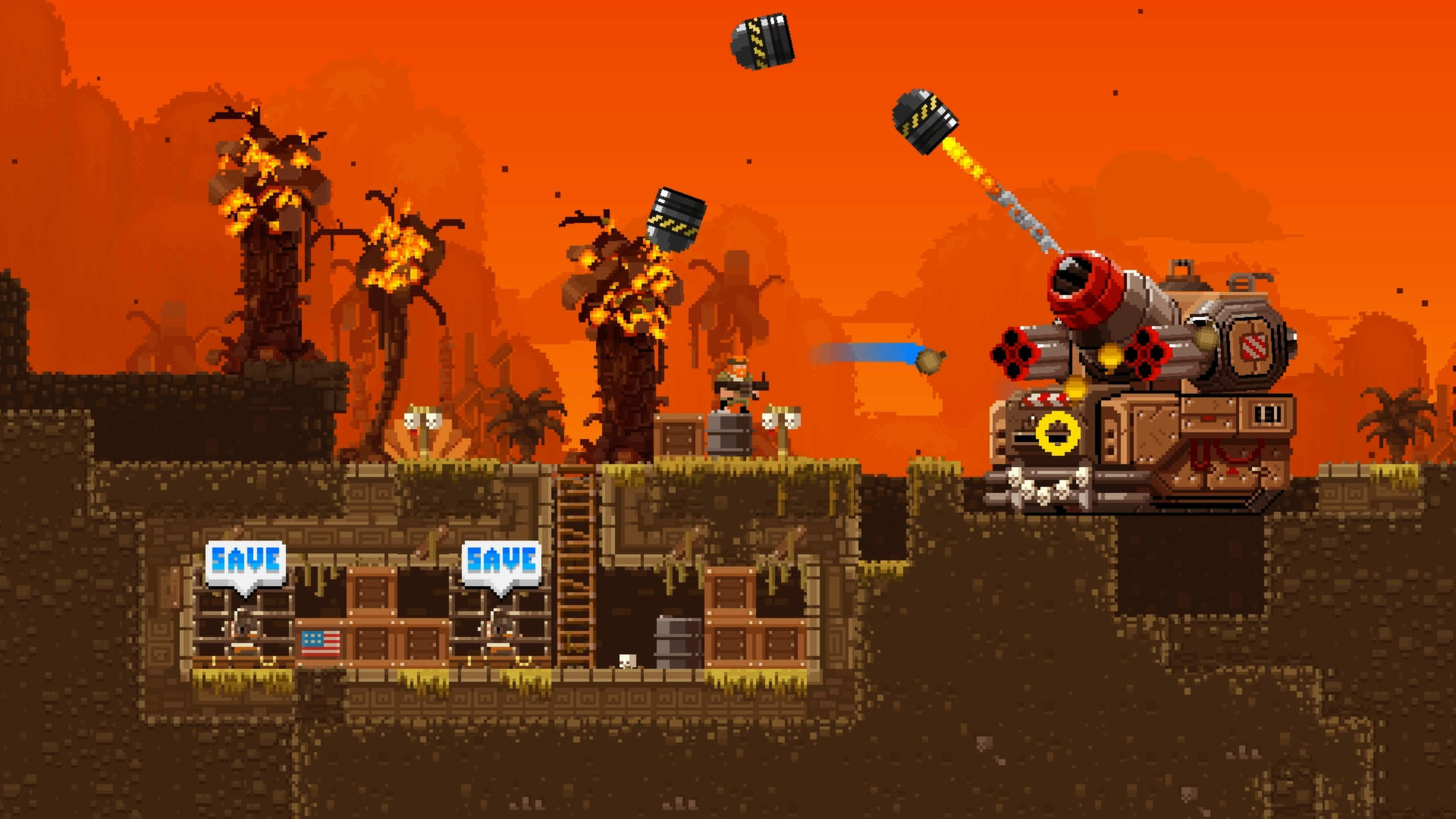 Broforce Game Screenshot