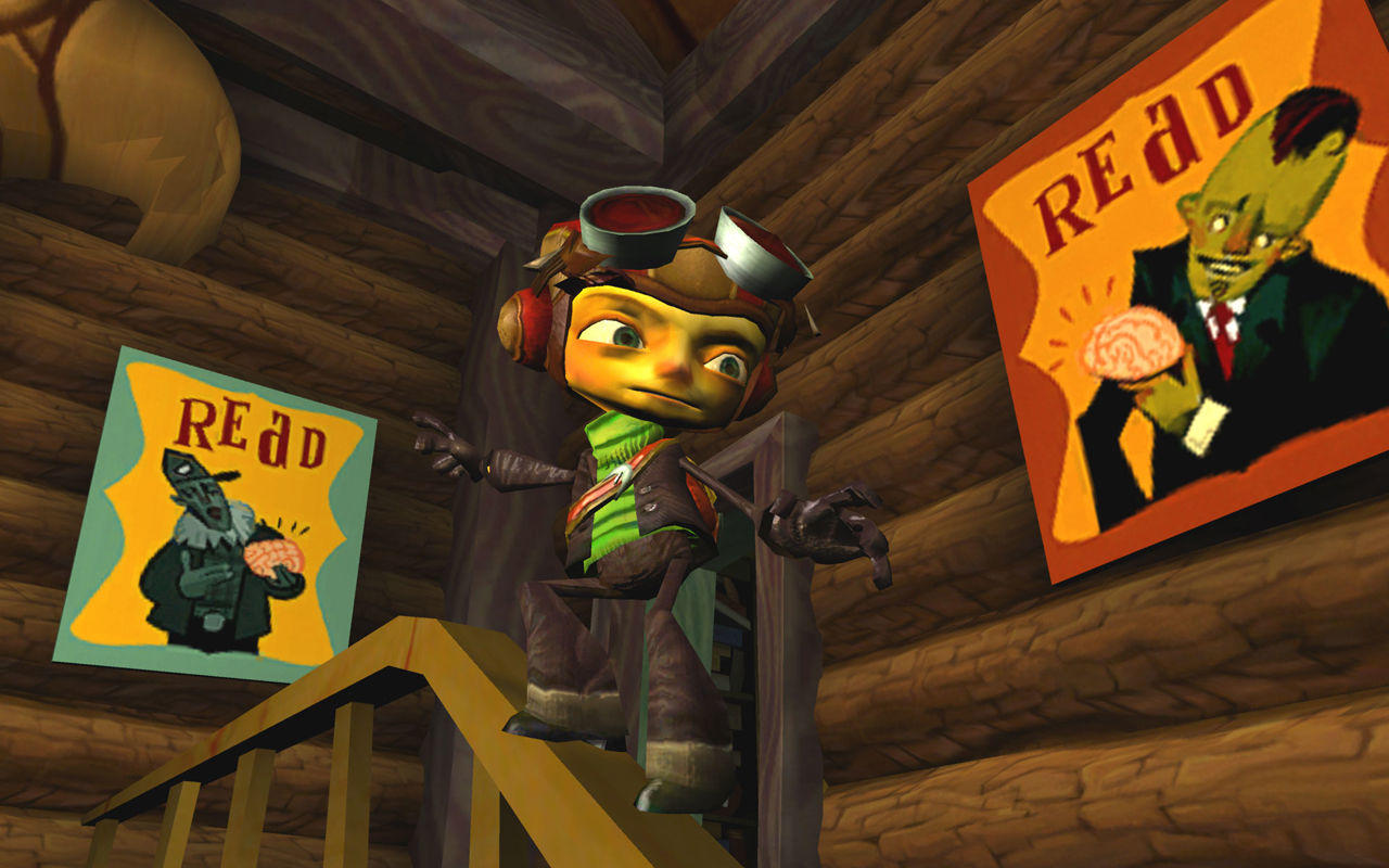 Screenshot of Psychonauts