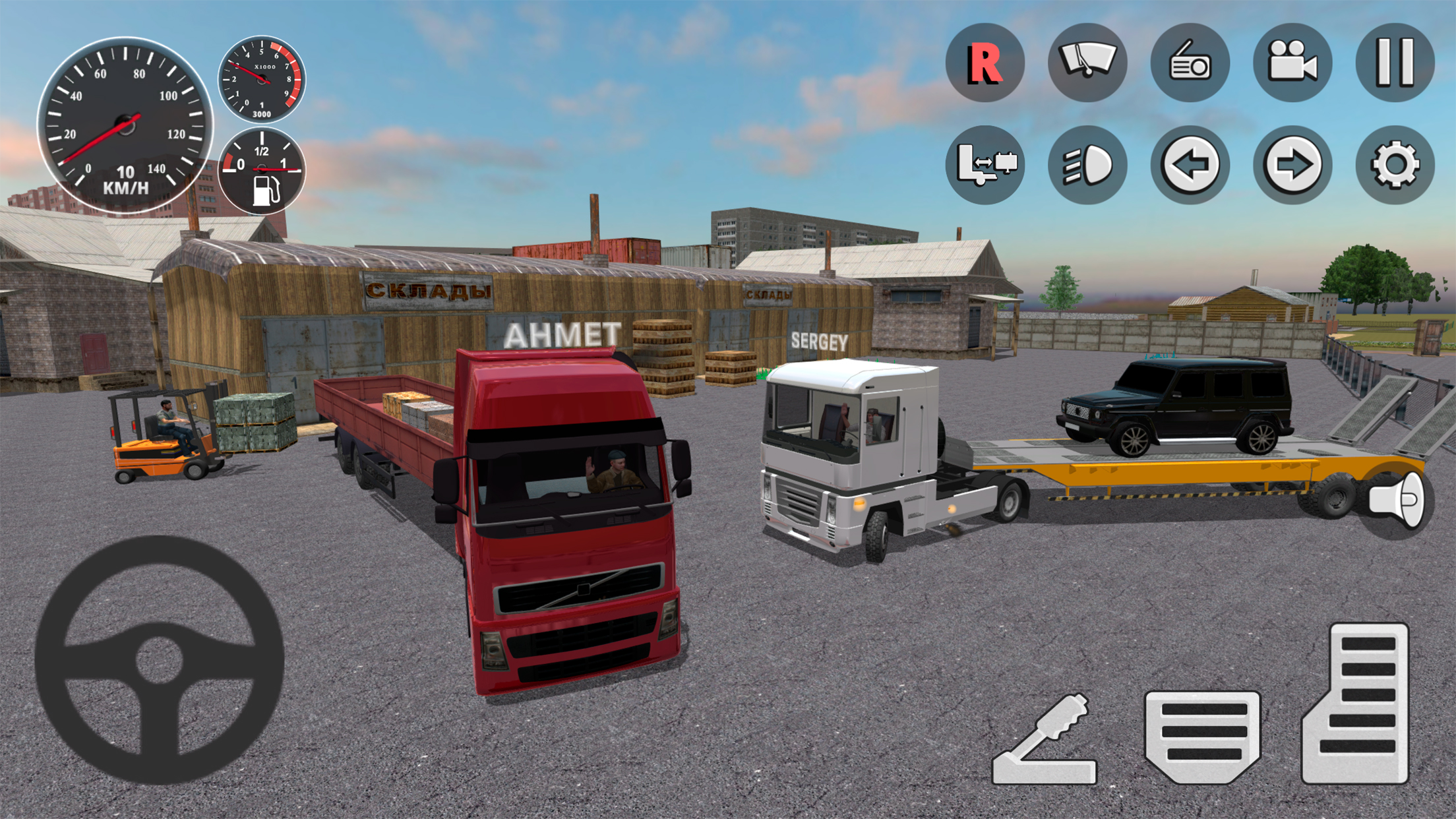 Screenshot 2 of Hard Truck Driver Simulator 3D 1.1.4