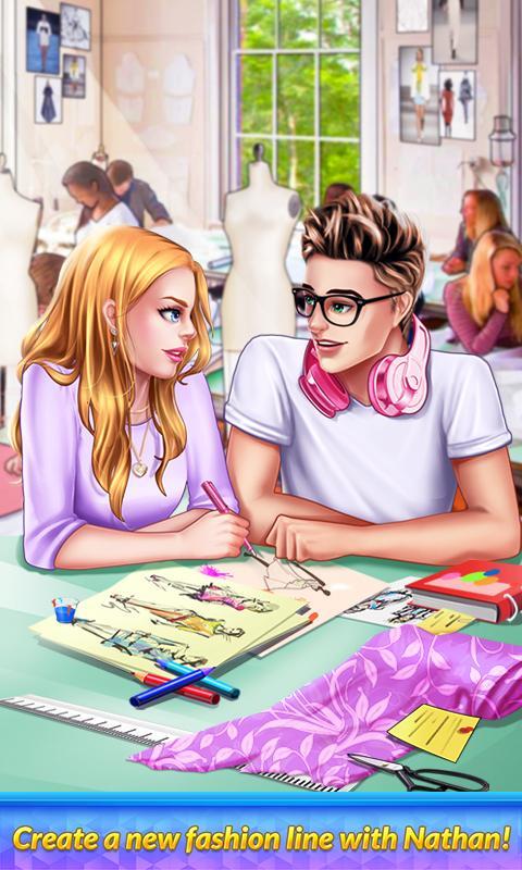 Cuplikan Layar Game High School Prom Love Story 2