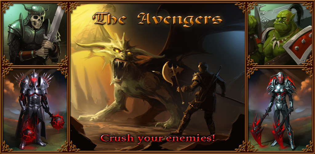 Banner of The Avengers - destroyers 