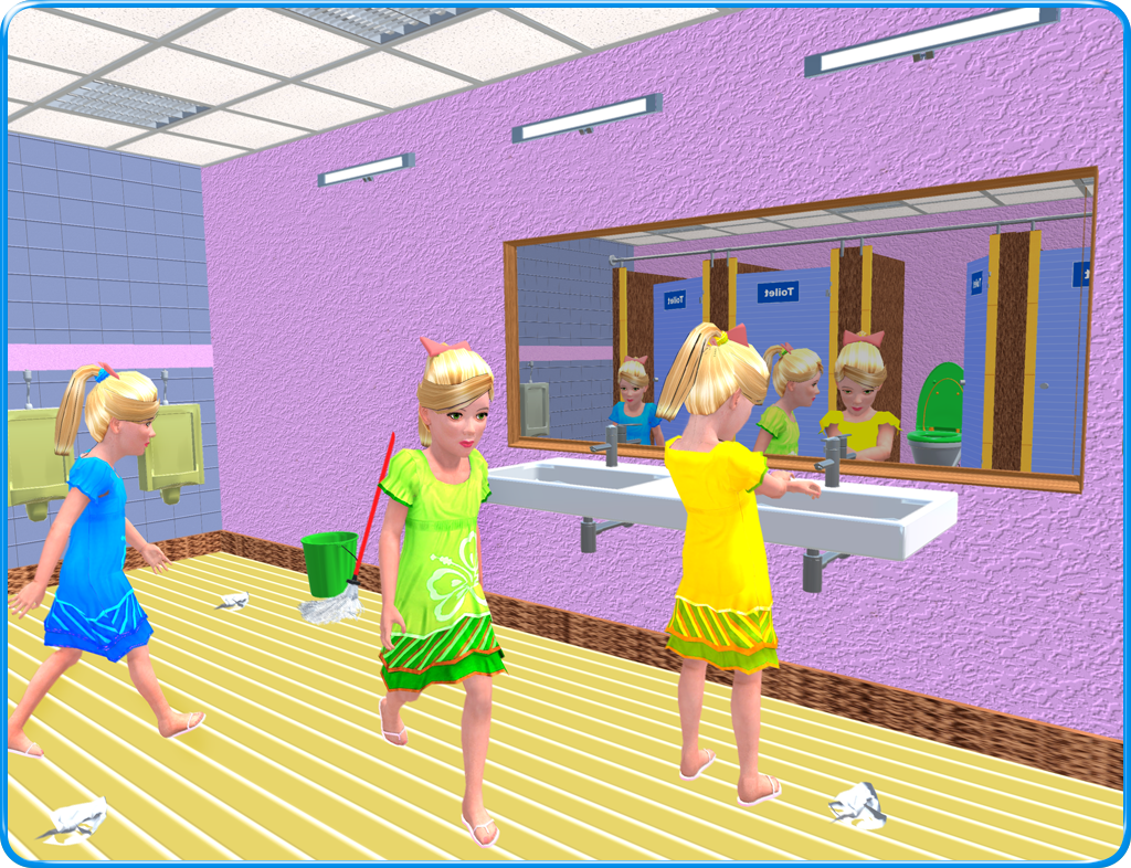 Скриншот игры Kids Toilet Emergency Pro 3D