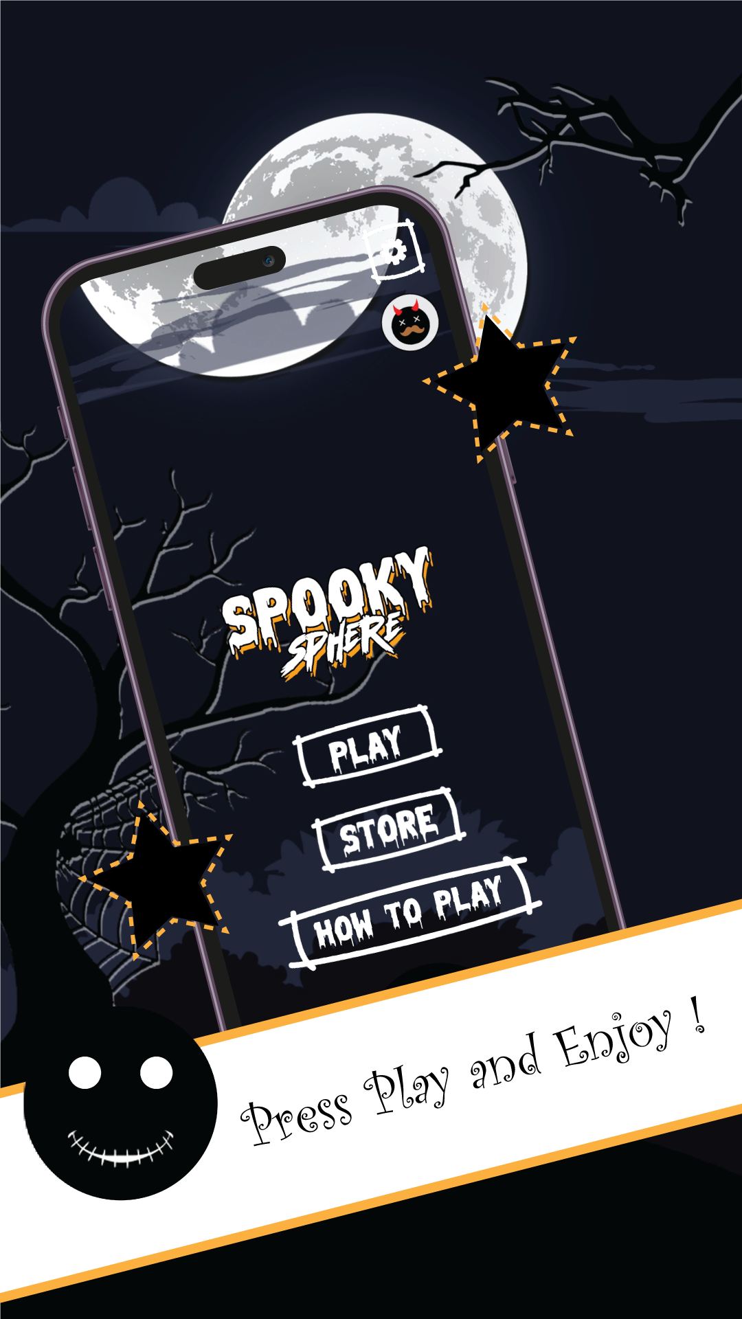 Spooky Sphere - Horror Puzzle screenshot game