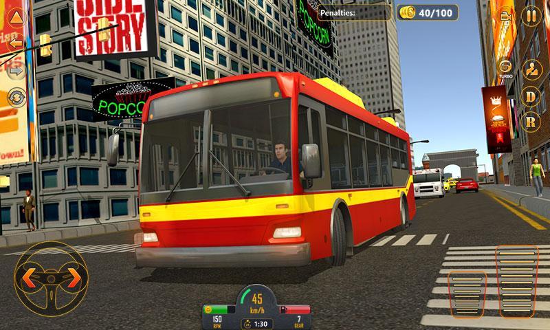 NY City Bus Driving 2017 ゲームのスクリーンショット