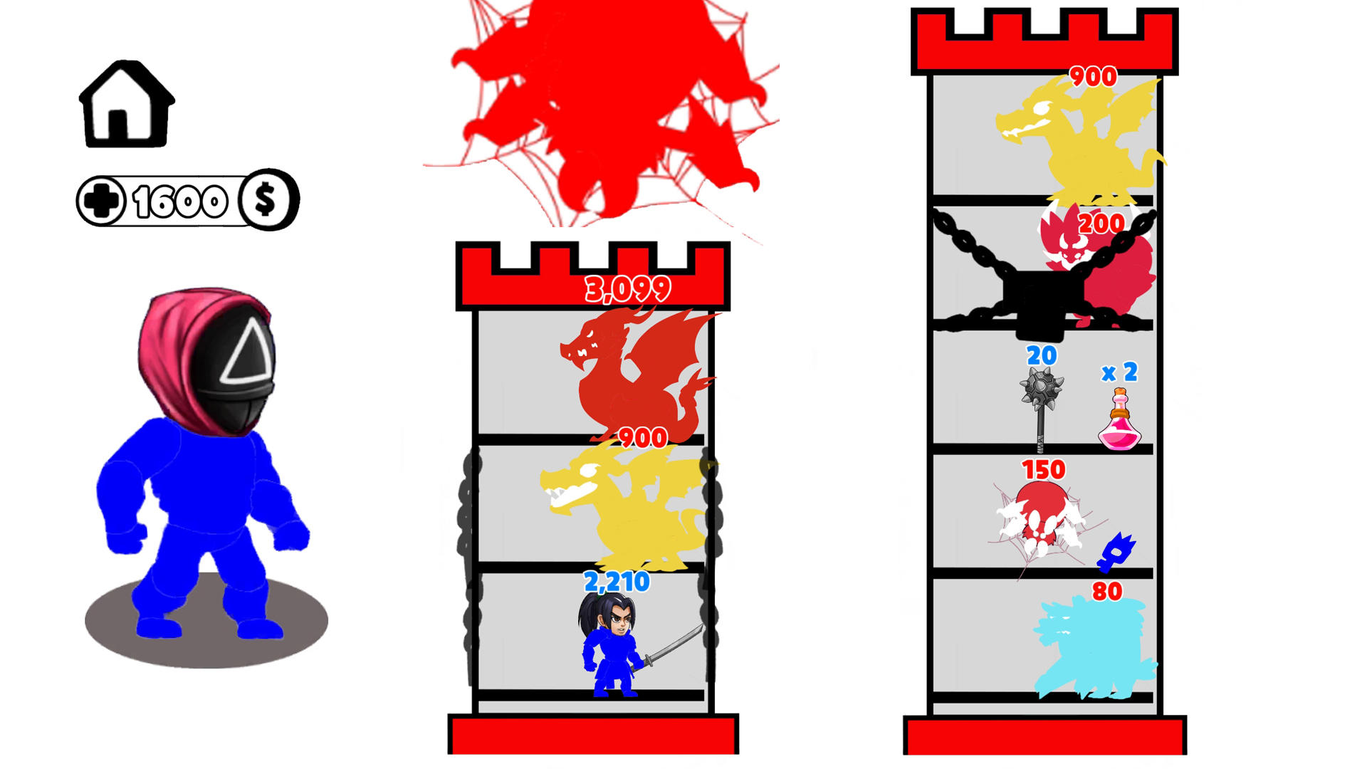 Screenshot of Defense Tower: Stick Hero War