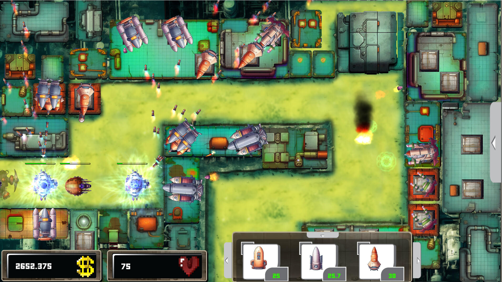 Screenshot of Artificia Armata